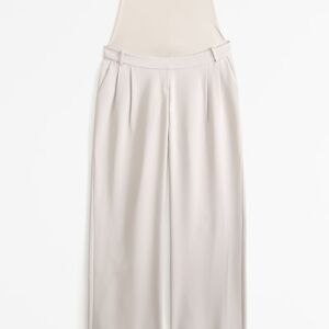 Maternity Abercrombie & Fitch Sloane Tailored Pant (Cream)